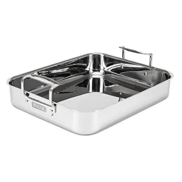 Viking Culinary 3-Ply Roasting Pan for Perfect Roasts