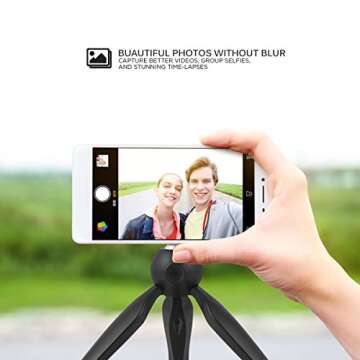 Mini Tripod Tabletop Stand with Ballhead for mini Projector DSLR Digital Cameras Video Gopro Nikon Canon Sony by WOWOTO