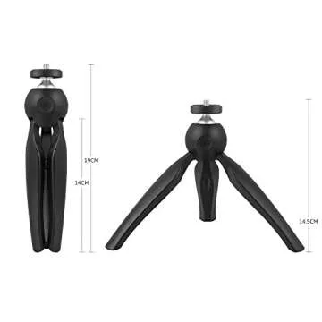 Mini Tripod Tabletop Stand with Ballhead for mini Projector DSLR Digital Cameras Video Gopro Nikon Canon Sony by WOWOTO