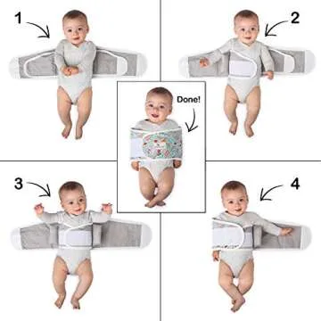 Anna & Eve® Swaddle Strap® Baby Swaddle, The Original Arms Only, Adjustable Baby Swaddle for Newborns and Infants