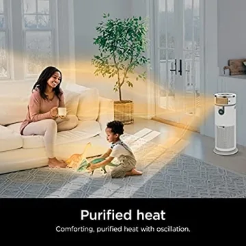 Shark HC502 3-in-1 Air Purifier MAX Clean Air Heat Fan