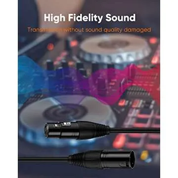 CableCreation 30FT XLR Male to Female Pro Microphone Cable