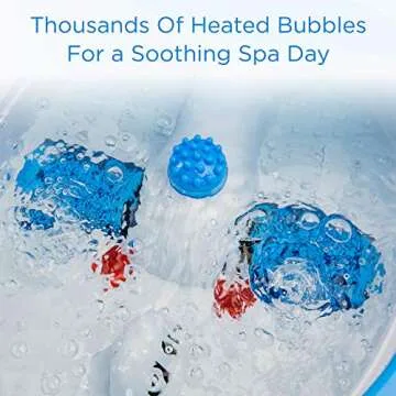 Ivation Foot Spa with Heat, Massagers, and Bubbles
