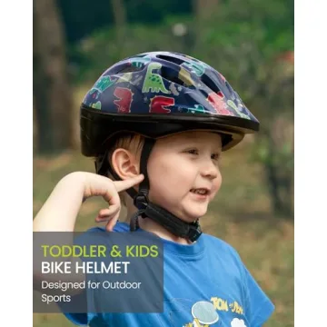 OutdoorMaster Kids Bike Helmet - Stylish and Safe for Ages 3-11
