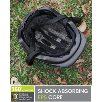 OutdoorMaster Kids Bike Helmet - Stylish and Safe for Ages 3-11