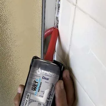 Sashco 13013-2 13013 5oz Sealants Clear Lexel Adhesive Caulk, 5-Ounce