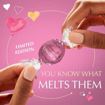 Lindt LINDOR Strawberries & Cream Truffles for Valentine's Day