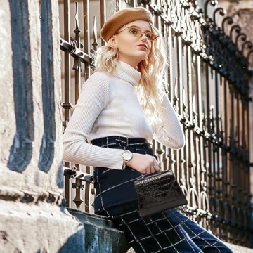 Trendy Vegan Leather Mini Crossbody Bag for Women