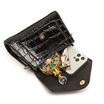 Trendy Vegan Leather Mini Crossbody Bag for Women