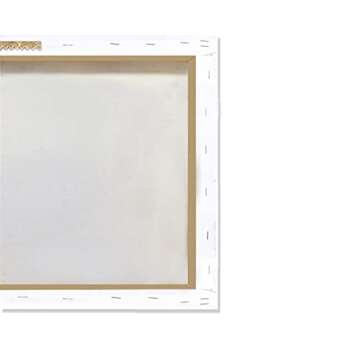 Wynwood Studio Abstract Contemporary Wrapped Canvas Art - Checkered Fabric, Wall Art for Living Room, Bedroom, and Bathroom, 24" x 36", Pink and Brown Home Decor