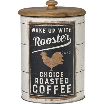 Farmhouse Tin Canisters Set – Rustic Kitchen Storage Delight