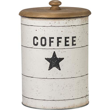 Farmhouse Tin Canisters Set – Rustic Kitchen Storage Delight