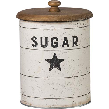 Farmhouse Tin Canisters Set – Rustic Kitchen Storage Delight