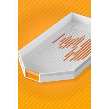 4 PC Diamond Painting Trays with Lids/Covers for Easy Bead Sorting