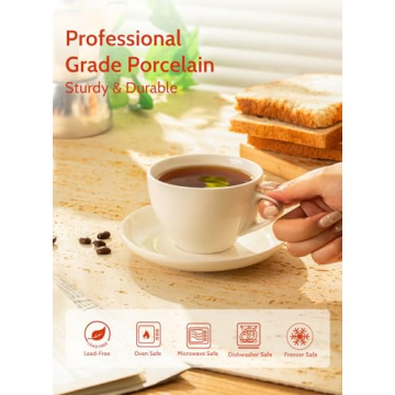 Elegant Sweese 6oz Espresso Cups Set for All Occasions