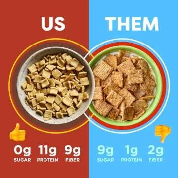 Cinnamon Toast Cereal | Low Carb, Vegan, Keto-Friendly 4 Pack