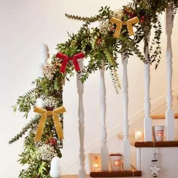 VISPAD Beige Velvet Ribbon 1 Inch x 10 Yards, Single Face Velvet Ribbons Perfect for Gift Wrapping, Wedding Party, Christmas Wreath Decoration, Hair Bows Ribbon, Valentine's Day, Bouquet - 1 Roll