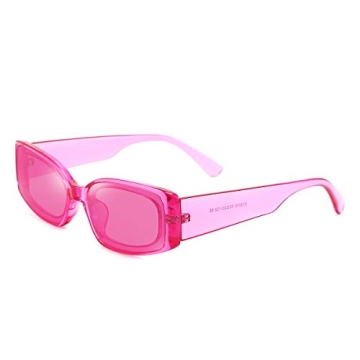 Retro Pink Y2K Sunglasses Women UV400 Protection Fashion