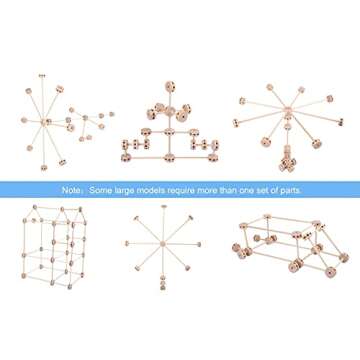 OUJILA Wooden Building Blocks for Kids Ages 4-8, STEM Preschool Learning Toys for Children, Educational Creative Construction Gift for Boys and Girls, 60 Pcs