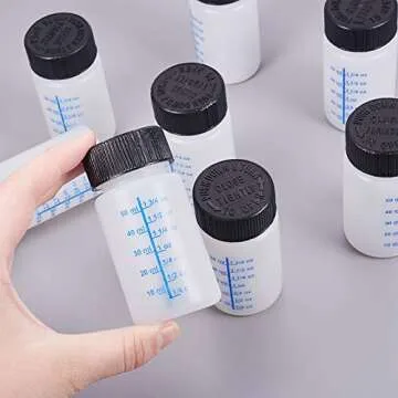 WANDIC Paint Touch Up Bottles with Brush - 8 Pcs Set