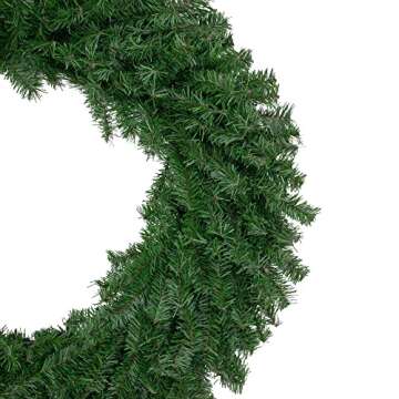 Northlight Canadian Pine Artificial Christmas Wreath - 36" - Unlit
