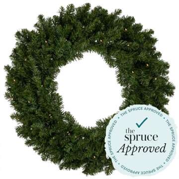 Northlight Canadian Pine Artificial Christmas Wreath - 36" - Unlit