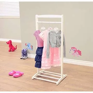 Frenchi Kid's Clothes Hanger - Stylish & Easy Assembly
