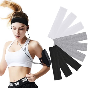 Workout Headbands for Women | 9 Soft Non-Slip Headbands