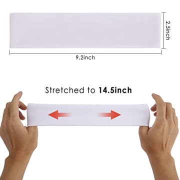 Workout Headbands for Women | 9 Soft Non-Slip Headbands