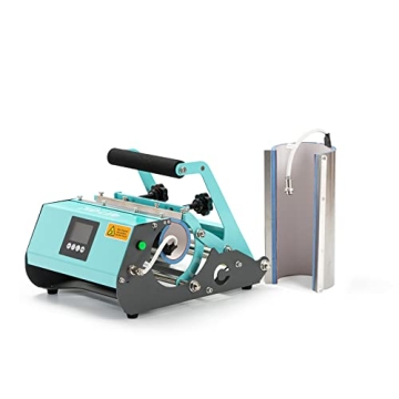 PYD Life 2 in 1 Tumbler Heat Press Machine 110 V Mint Green 20 OZ 30 OZ Mug Heat Press for Sublimati...
