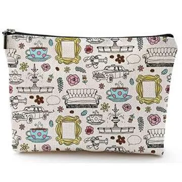 TV Show Merchandise Friends Makeup Bag Cosmetic Bag Makeup Bag
