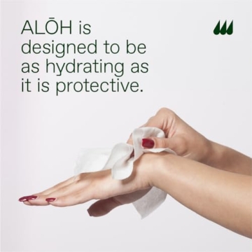 ALŌH Lavender Rosewood Hand Wipes for On-the-Go Cleanliness