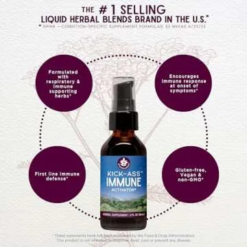 Kick-Ass Immune Activator Herbal Immune Boost Tincture