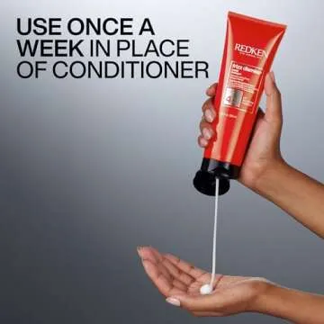Redken Sulfate Free Frizz Dismiss Mask Intense Smoothing Treatment For Unruly Hair - Ultra Hydrating Smoothing Hair Mask