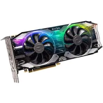 EVGA GeForce RTX 2080 XC ULTRA GAMING, 8GB GDDR6, Dual HDB Fans & RGB LED Graphics Card 08G-P4-2183-...