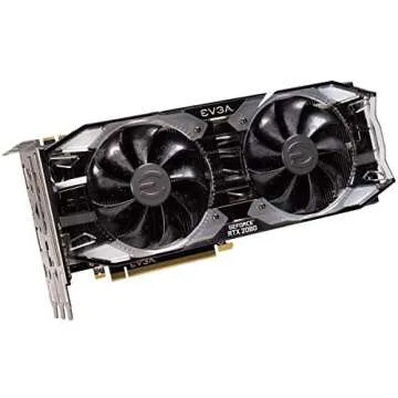 EVGA GeForce RTX 2080 XC ULTRA GAMING, 8GB GDDR6, Dual HDB Fans & RGB LED Graphics Card 08G-P4-2183-KR