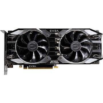 EVGA GeForce RTX 2080 XC ULTRA GAMING, 8GB GDDR6, Dual HDB Fans & RGB LED Graphics Card 08G-P4-2183-KR