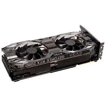 EVGA GeForce RTX 2080 XC ULTRA GAMING, 8GB GDDR6, Dual HDB Fans & RGB LED Graphics Card 08G-P4-2183-KR