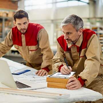 Scribbledo 6 Pack Dry Erase Pockets Black Plastic Sleeves for Paper Heavy Duty Clear Pocket Sleeves Dry Erase Pocket Sleeves Teacher Supplies for Classroom School Office Work Warehouse Ticket Holders