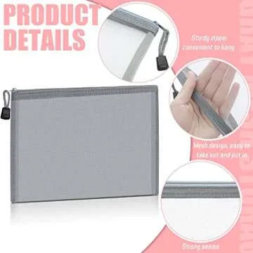 Outus Mesh Bags - 15 Piece Cosmetic & Travel Organizer Set