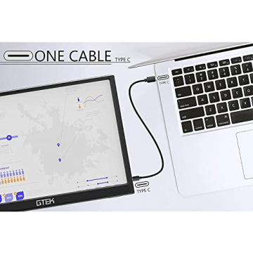 GTek 15.8" IPS Full HD Portable Monitor with Speaker