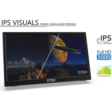 GTek 15.8" IPS Full HD Portable Monitor with Speaker