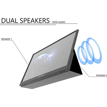 GTek 15.8" IPS Full HD Portable Monitor with Speaker