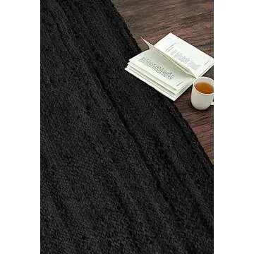 Handcrafted Jute Rug - Eco Friendly Home Decor Solution