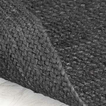 Handcrafted Jute Rug - Eco Friendly Home Decor Solution