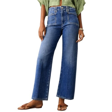 Astylish Women's Baggy Boyfriend Jeans Vintage High Rise Stretchy Denim 2024