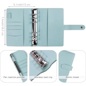 LXWHYP Money Saving Binder - Budget Planner & Envelopes