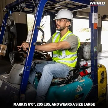 Neiko High Visibility Safety Vest with Reflective Strips | Ideal for All Activities