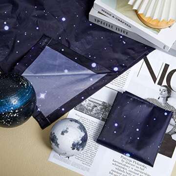 Hortsun 4 Pack Starry Sky Fluorescent Light Covers