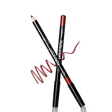 Matte Lip Liner Pencil Set - 12 Gorgeous Colors